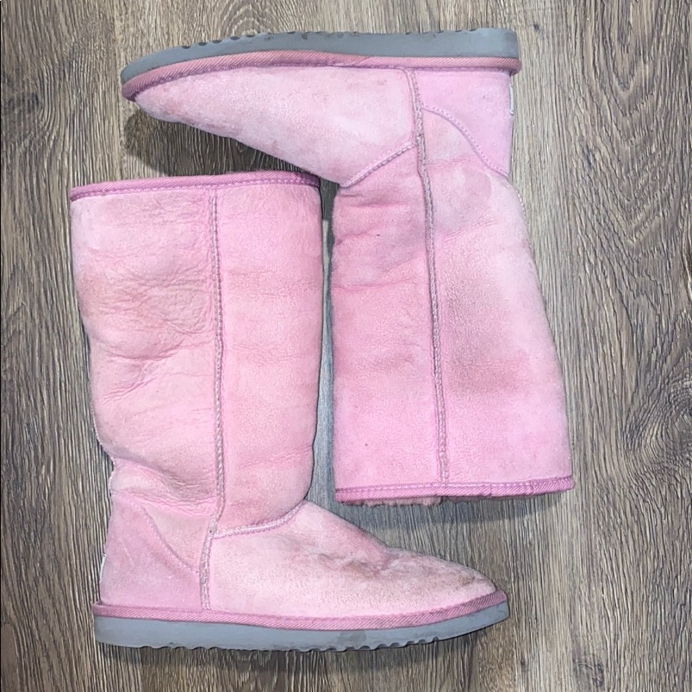 Pink ugg boots